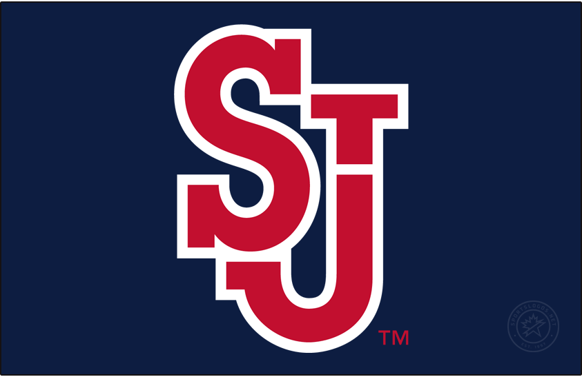 St. John's Red Storm 2015-Pres Primary Dark Logo iron on transfers for clothing